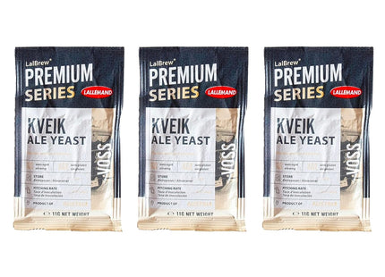 Lallemand Voss Kveik Ale Yeast - 11g - Pack of 3
