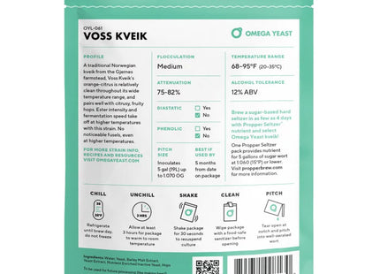 Omega Yeast OYL-061 Voss Kveik