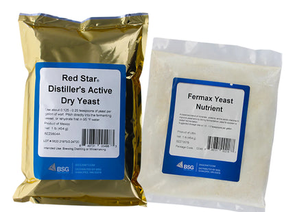 Distiller's Yeast Dady and Fermax Yeast Nutrient Combination